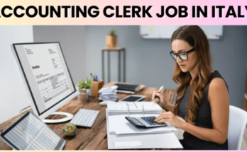 Accounting Clerk Job In Milan, Italy